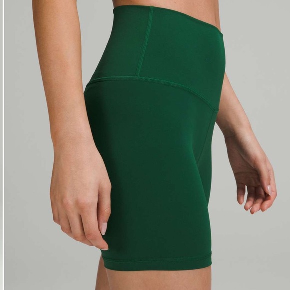 Lululemon Align High-Rise Short 6" Everglade Green Size 4 - Picture 3 of 7